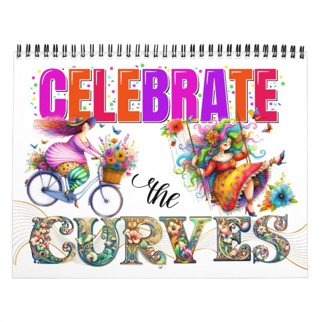 Calendario Celebrar las CURVAS (Tapa)