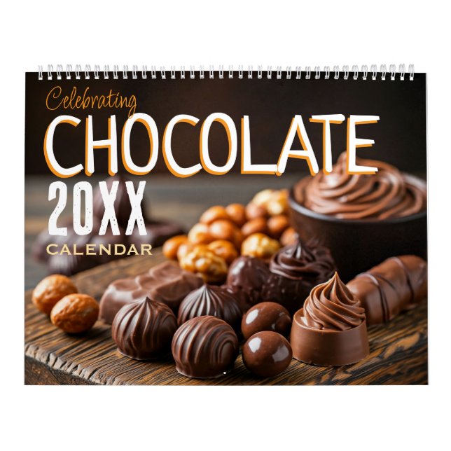 Calendario Celebrating Chocolate Wall Calendar 2026 Foodie (Tapa)