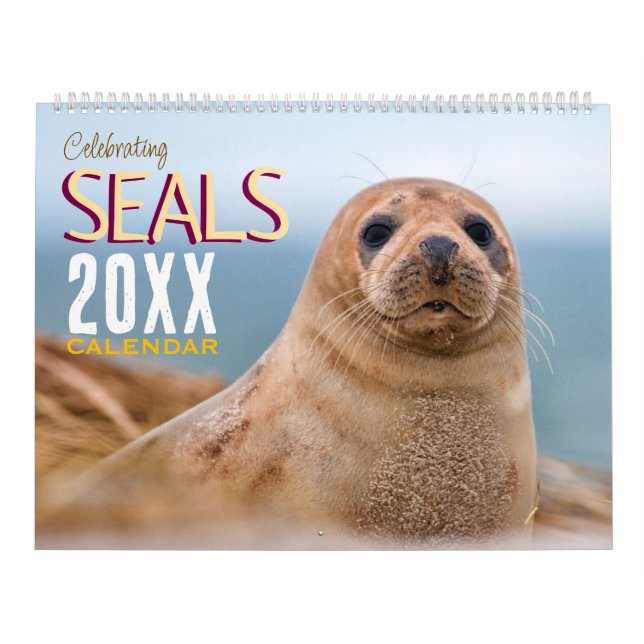 Calendario Celebrating Seals Wall Calendar 2026 Wildlife (Tapa)
