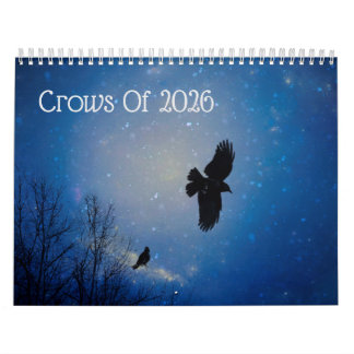 Calendario Celestial Crows 2026 Calendar