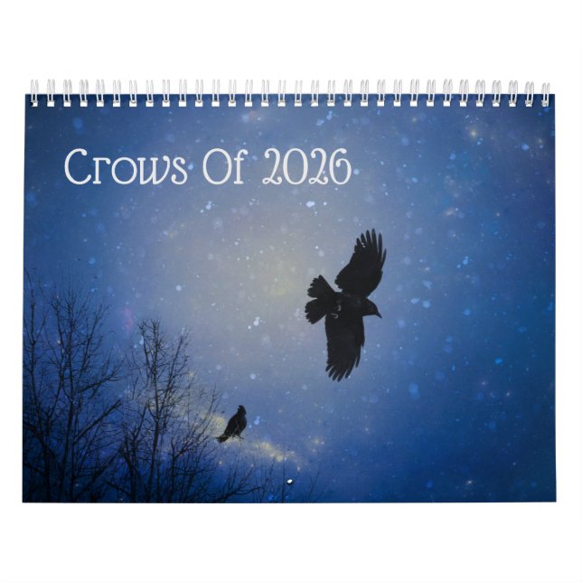 Calendario Celestial Crows 2026 Calendar (Tapa)
