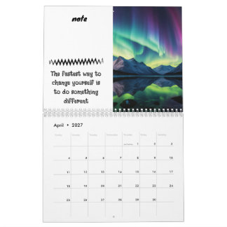 Calendario Celestial Personalizable 2027 - Agrega