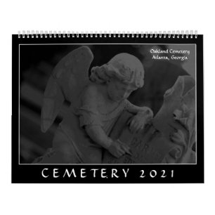 Calendario Cementerio 2021 (Cementerio de Oakland, Atlanta, G