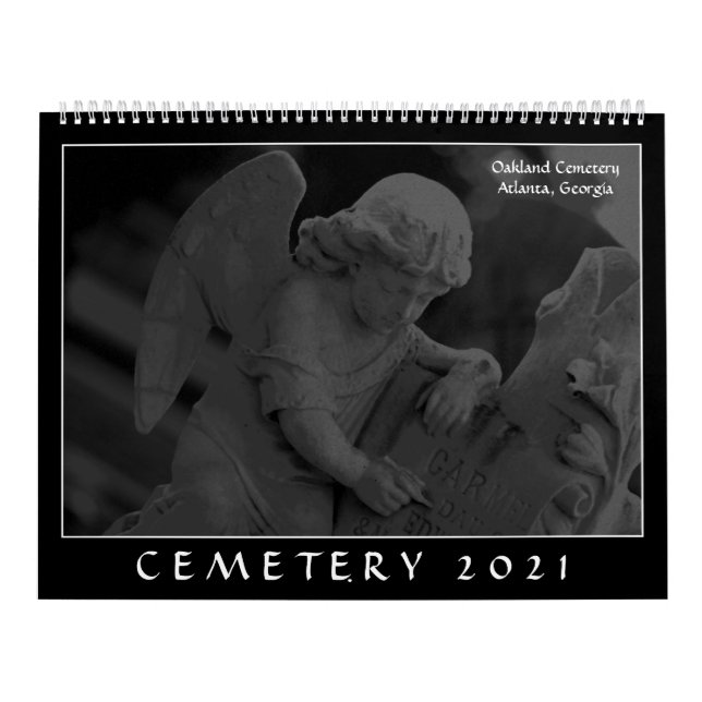 Calendario Cementerio 2021 (Cementerio de Oakland, Atlanta, G (Tapa)