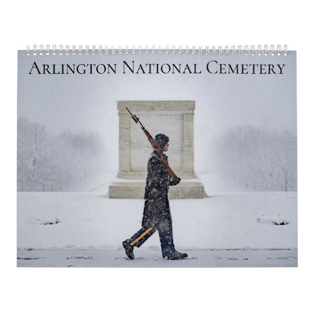 Calendario Cementerio Nacional de Arlington (Tapa)