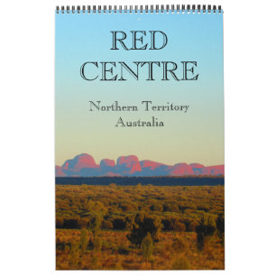 Calendario centro rojo australia