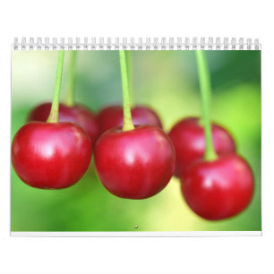 Calendario Cerezas y Bayas Fotografía Deliciosa 2026
