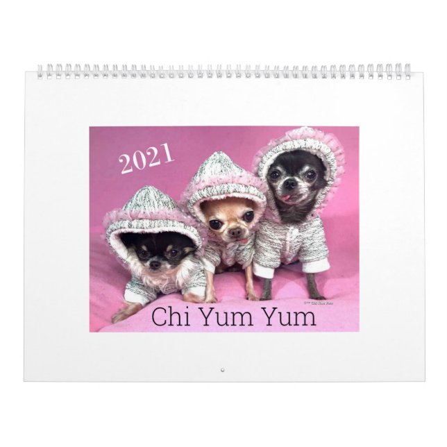 Calendario Chi Yum 2021 (Tapa)