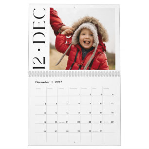 Calendario Chic Moderno Crea Tu Propia Foto
