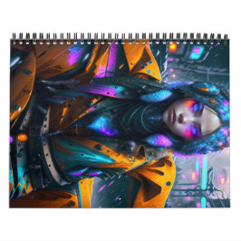 Calendario Chica CITY NEON