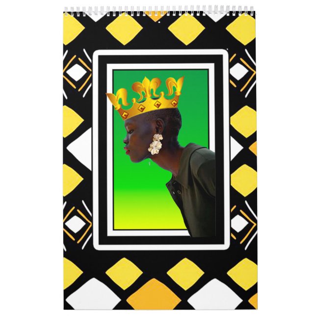 Calendario Chica negro mágico (Tapa)