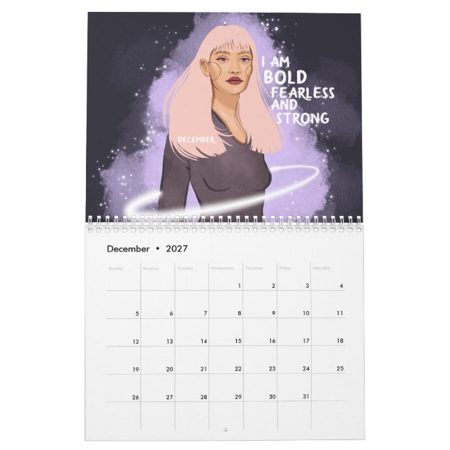 Calendario Chica You Glow 2021 (Dec 2027)