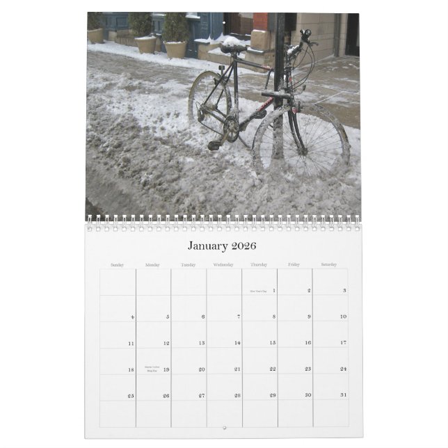 Calendario Chicago Bikes 2011 (Jan 2026)