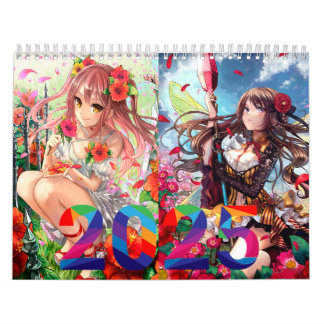 Calendario Chicas Anime 2025