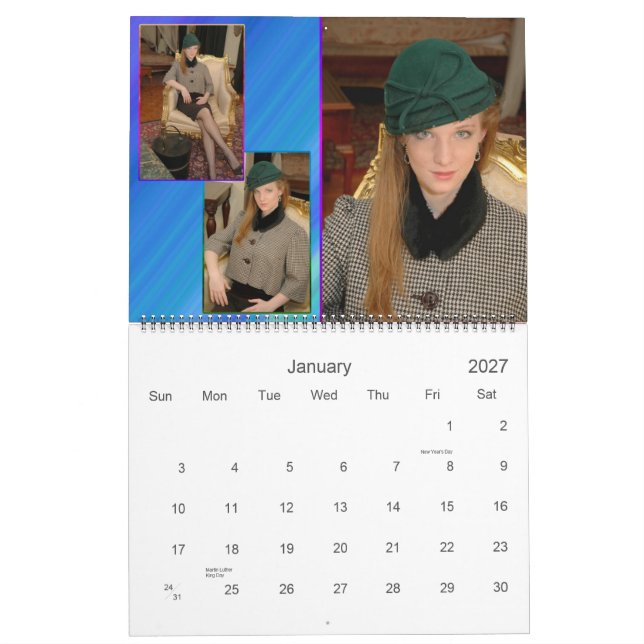 Calendario chicas de Swing Calendar 2008 (Jan 2027)