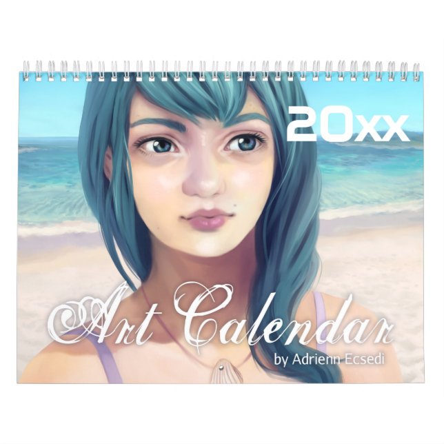 Calendario Chicas fantasmas 20XX Arte digital (Tapa)