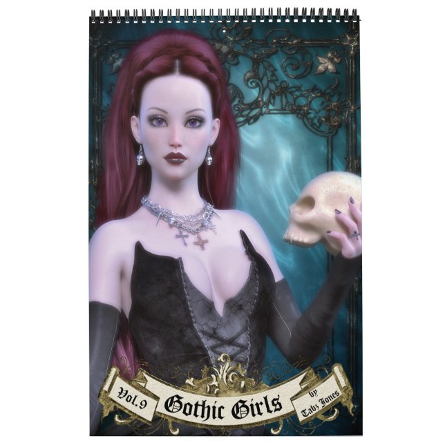 Calendario Chicas góticos libro de arte anual (Tapa)