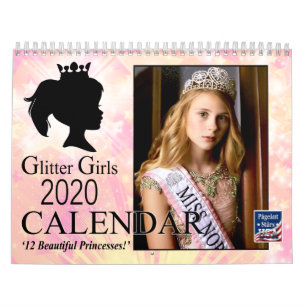 Calendario Chicas purpurinas 2020, Princesa de Concurso