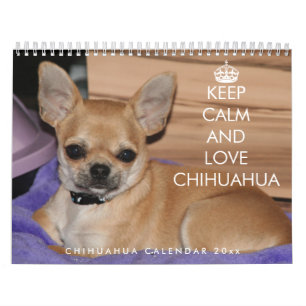 Calendario Chihuahua 2025 Mantenga La Calma Y El A