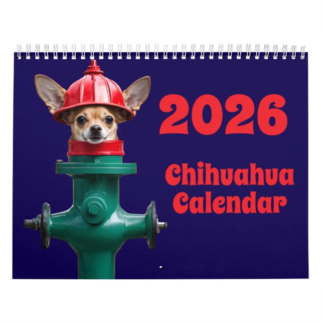 Calendario Chihuahua Calendar (Tapa)