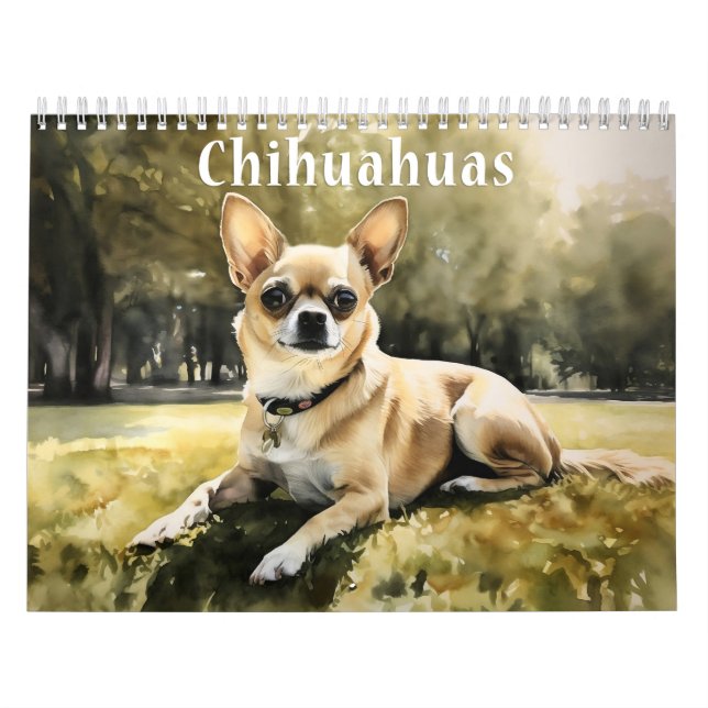 Calendario Chihuahua, cualquier año (Tapa)