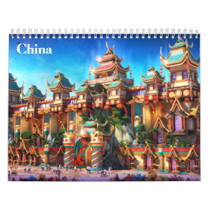 Calendario China Chino 2025