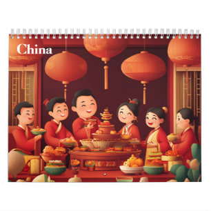 Calendario China Chino 2027