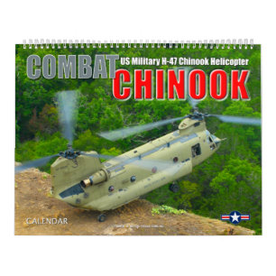 Calendario CHINOOK DE COMBATE - Chinook CH-47