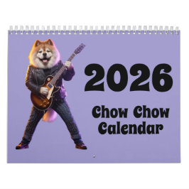 Calendario Chow Chow Calendar