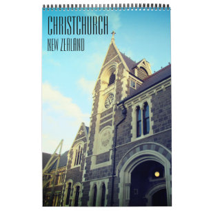 Calendario Christchurch Nueva Zelanda