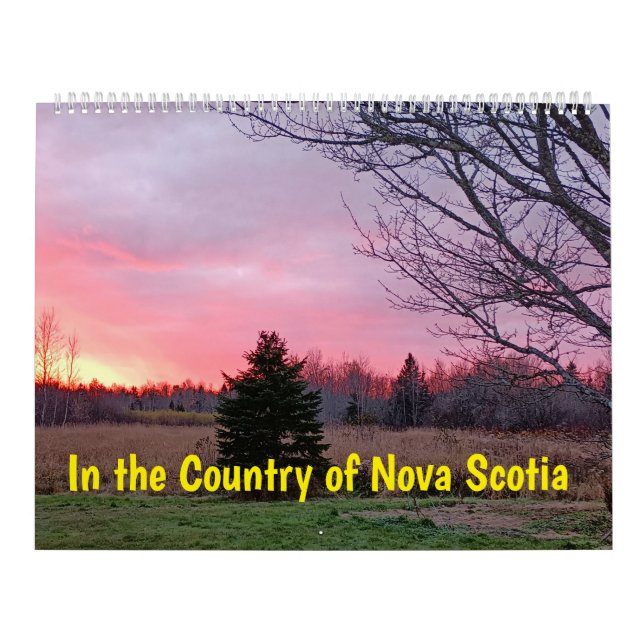 Calendario Christian events calendar country scene (Tapa)