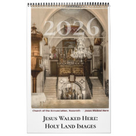 Calendario Christian Religious Holy Land Travel Photography