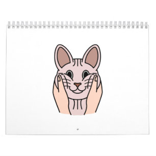 Calendario Chubby Cheeks Sphynx Cat