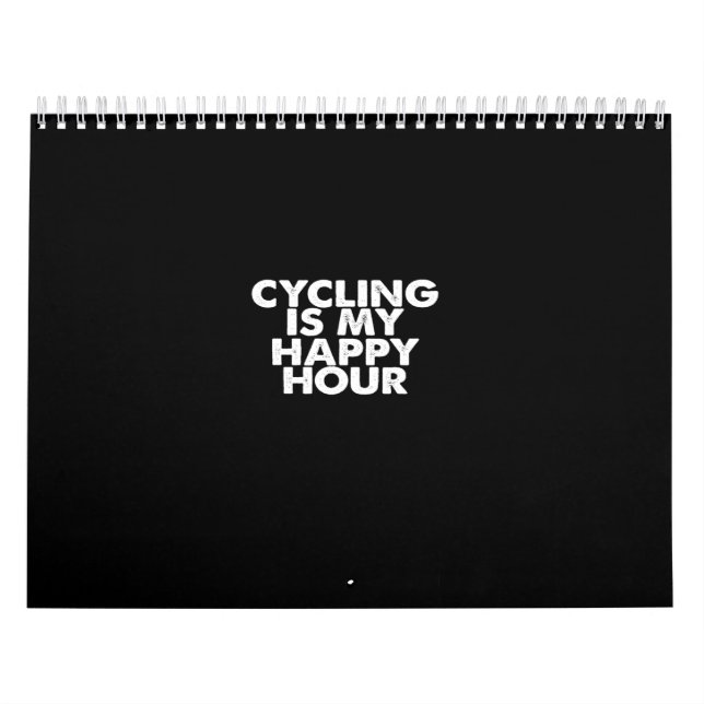 Calendario ciclismo es mi hora feliz (Tapa)
