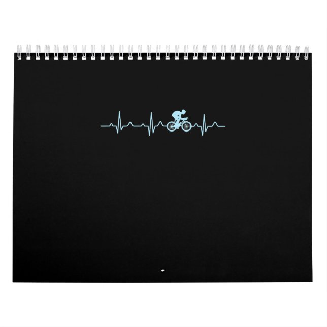 Calendario ciclista de montaña impresionante (Tapa)