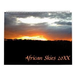 Calendario Cielos africanos