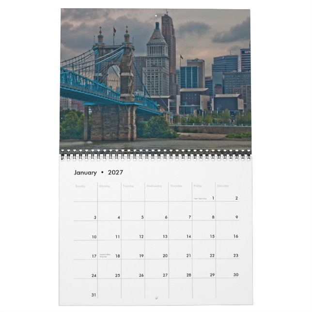 Calendario Cincinnati 2015 (Jan 2027)