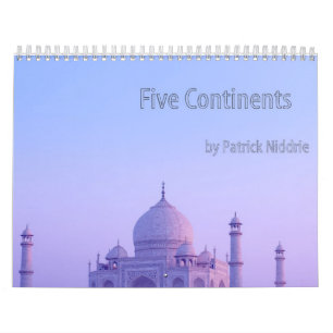 Calendario Cinco continentes de Patrick Niddrie