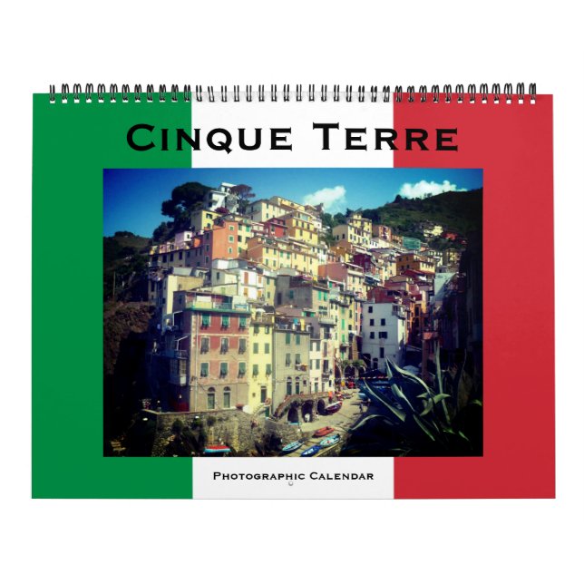 Calendario cinque terre 2025 grande (Tapa)