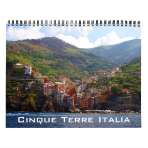 Calendario cinque terre italy
