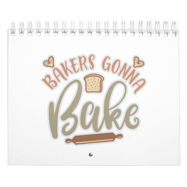 Calendario Cita divertida para los panaderos (Tapa)
