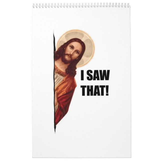 Calendario Cita Graciosa Jesús Meme, Vi A Jesús (Tapa)