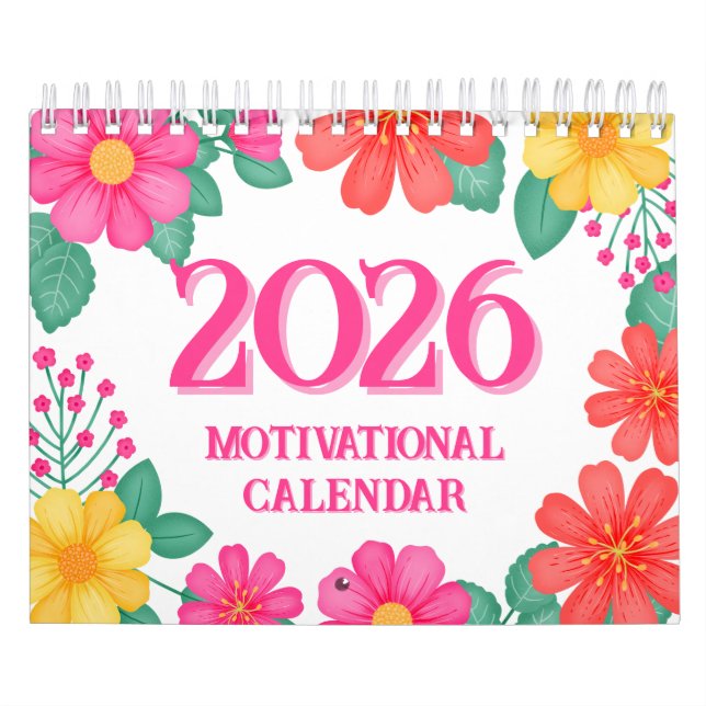 Calendario Cita motivacional Decoración Inspiradora de dopami (Tapa)