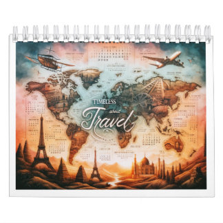 Calendario Citas De Viajes Sin Tiempo De Personas Famosas (Fo