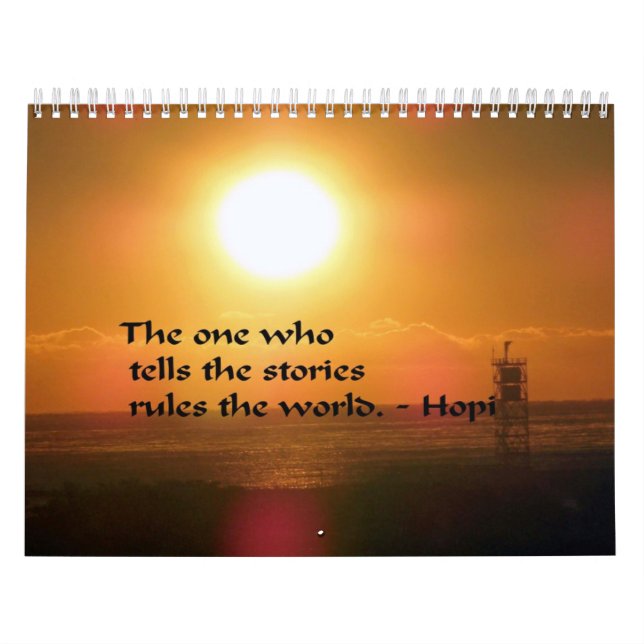 Calendario Citas del nativo americano (Tapa)