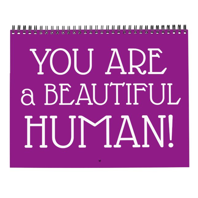 Calendario Citas inspiradoras de motivación hermosas (Reverso)