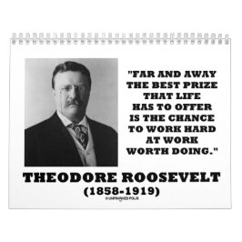 Calendario Citas inspiradoras de Theodore Roosevelt