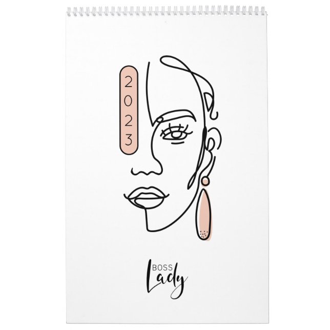 Calendario Citas Motivacionales de Boss Lady 2023 (Tapa)