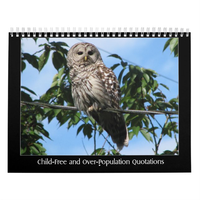 Calendario Citas Niño-Libres y de la superpoblación (Tapa)