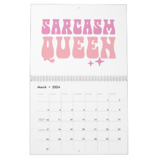 Calendario Citas rosas Chicas divertidas